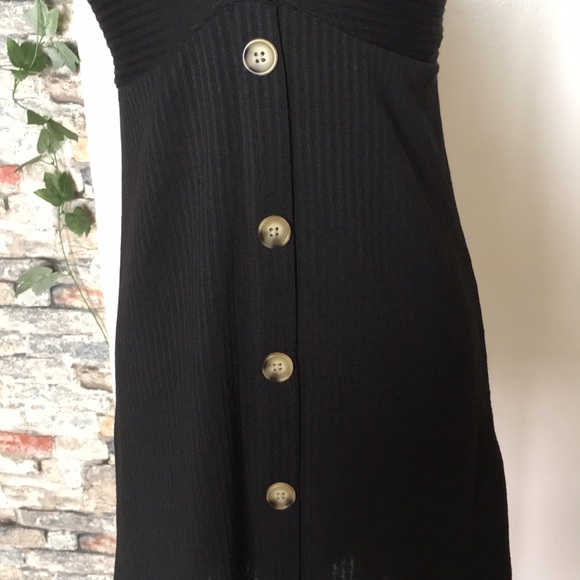 Cotton On Teagan Tie Front Black Mini Dress Sz XS - Picture 9 of 12
